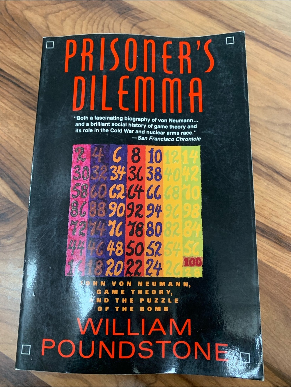 Prisoner's Dilemma: William Poundstone (Author) Paperback Book